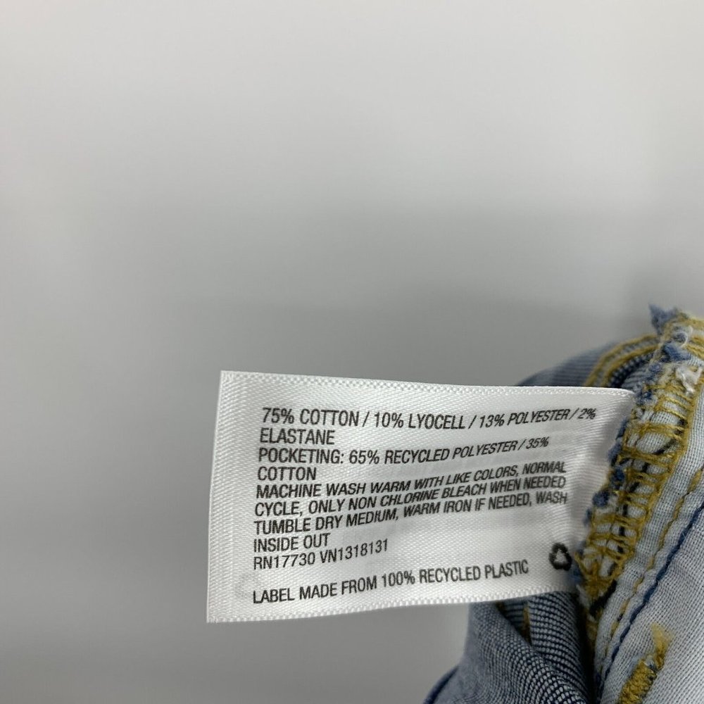 Cat & Jack Jeans Girls Size 12 Plus Jegging Blue Pull On Stretch Mid Rise NWT - Picture 8 of 8